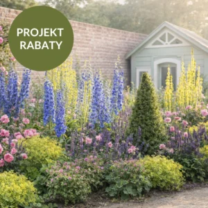 PROJEKT RABATY: Klasyczna angielska rabata.